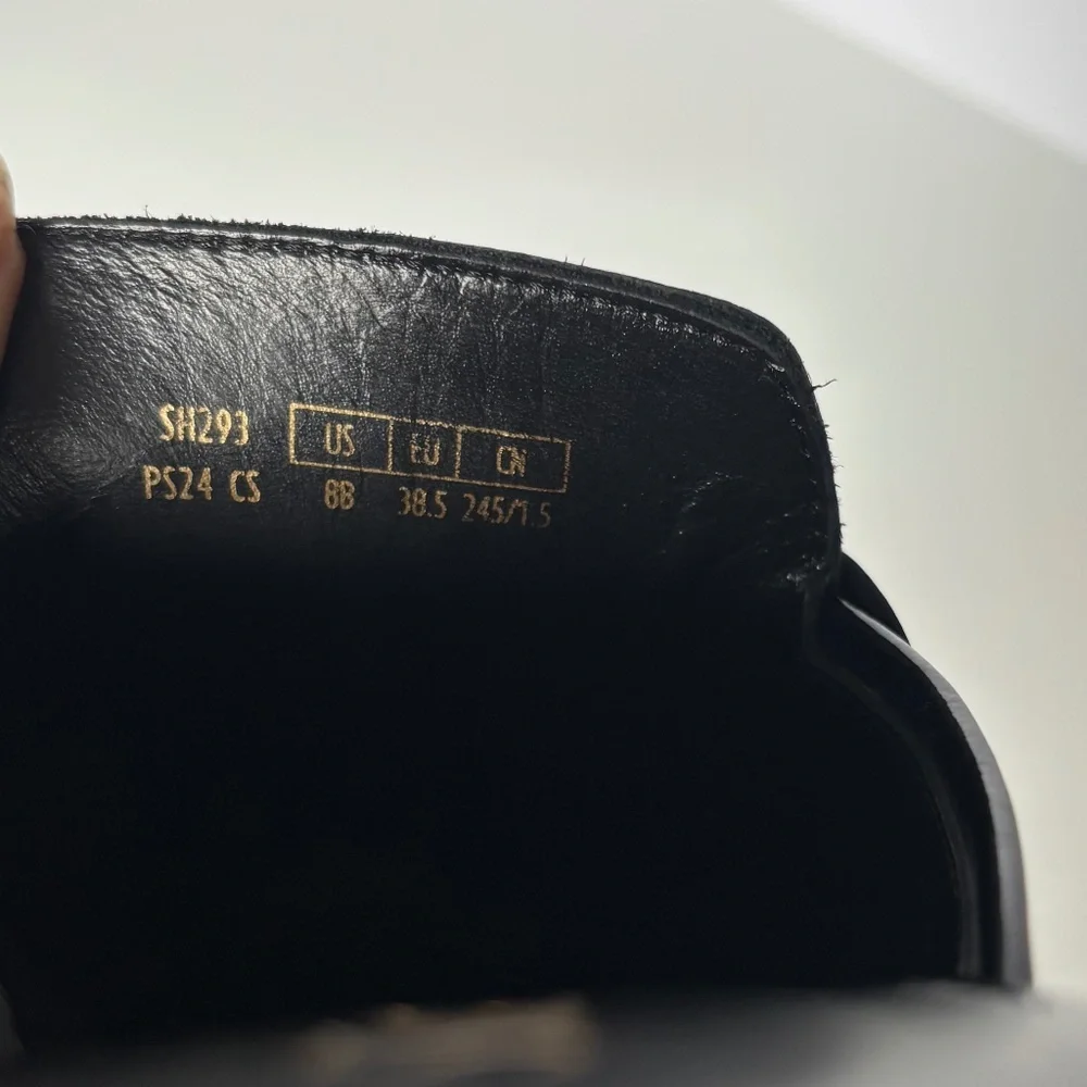 Stuart Weitzman SoHo mule loafers black patent leather 8 - Picture 10 of 11